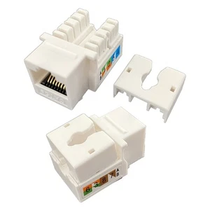 CAT5E RJ45 Ends CAT5E RJ45 Connector, Ethernet Cable Connectors Plug - Afbeelding 1 van 8