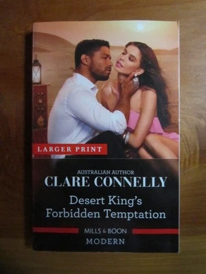 S/C LIBRO MILLS & BOON MODERNO DESERT KING'S FORBIDDEN TENTATION *DEBES VERLO* Foto 1 de 2