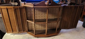 Scaffale persiana vintage Syroco 495F 3 livelli 1964 finestra MCM plastica - Foto 1 di 8