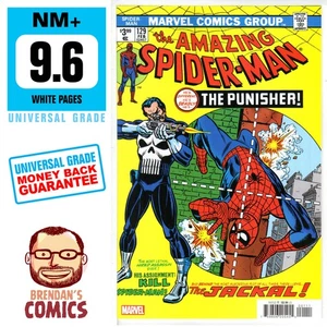 AMAZING SPIDER-MAN #129 Facsimile Edition NM+ 9.6 Rpt 1st Punisher MARVEL 2023 - Picture 1 of 8