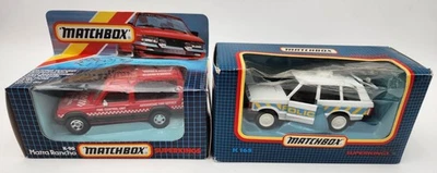 Matchbox Super Kings K-90 Matra Rancho Fire Control & K-165 Range Rover Police - Image 1 of 4
