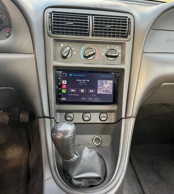 Carplay For 2001-2004 Ford Mustang Car Stereo Radio Android 15 + Camera - Image 1 of 4