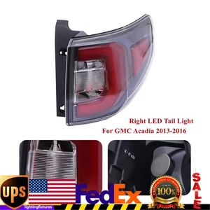 LED Tail Light Rear Lamp For GMC Acadia 2013 2014-2016 Right Passenger Side - Foto 1 di 15