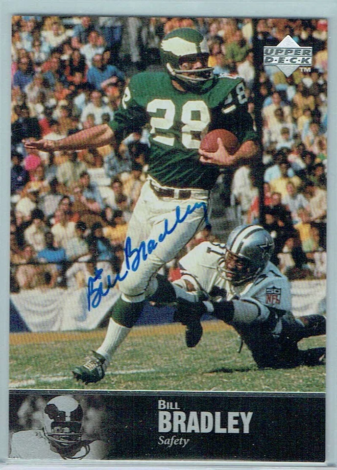 1997 UPPER DECK LEGENDS AUTOGRAPHS #AL43 BILL BRADLEY - Image 1 of 1