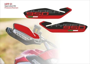 Adesivo protezione paramani compatibile DUCATI Hypermotard 950 HPP 01 - Picture 1 of 1