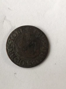 Bristol Copper Token 1652 Rare - Picture 1 of 2