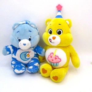 Care Bear 2er Set gelbe Cupcake blaue Wolke Plüsch Teddybären 2015 -21 - Bild 1 von 4