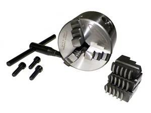 3 Zoll Drehbankfutter selbstzentrierend Halbstahl Präzision K11-80 - Bild 1 von 2