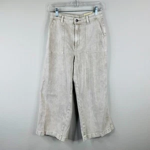 Jeans donna filo universale taglia 2 corto vita alta gamba larga *Leggi Nuovo con etichette - Foto 1 di 5