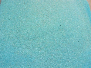 Turquoise Colored Sand ~ 12oz (1 cup) 175 Colors ~ Mix & Match ~ Buy More &Save - Picture 1 of 5