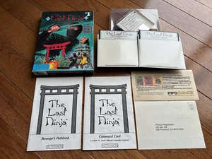 Last Ninja (PC IBM Tandy) Big Box Activison 5.25" 3.5" - Picture 1 of 4