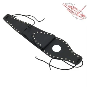Para Harley Iron 883 XL1200 Cuero Frontal Tanque de Combustible Cubierta Panel Almohadilla Bolsa Babero Bolsa - Imagen 1 de 10