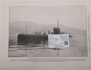 Clipping Ritaglio Foto 1925 La dolorosa perdita del sommergibile Veniero - Picture 1 of 1