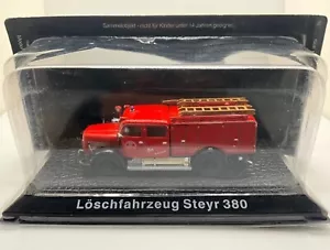 De Agostini 1:72 Feuerwehr ,,Löschfahrzeug Steyr 380,, ,,Neu in OVP,, - Bild 1 von 1