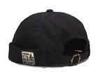 Faringoto Brimless Sailor Fisherman Vintage Leon Hat No One Size, 100-black