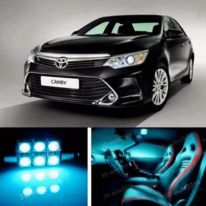 14pcs LED ICE Blue Light Interior Package Kit for Toyota Camry 2012-2016 - Picture 1 of 6