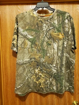 T - Shirt Realtree Xtra Camo Hunting Short Sleeve size 2 XL 2 XG 50-52 excellent - Image 1 of 4