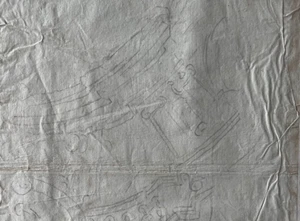 Antique Old Drawing 18th century Original Architecture Decoration Ornamentation - Picture 1 of 8