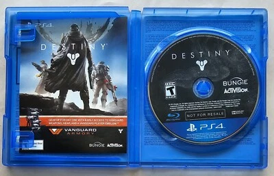 Destiny Not For Resale Label (BUNGIE, Sony PlayStation 4, 2014) - PS4 - Image 1 of 4