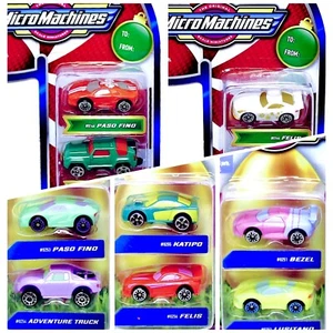 =Lot of 5= MICRO MACHINES Easter Eggs Mini Packs Christmas Party Favors Hasbro - Picture 1 of 6