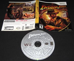 Indiana Jones and the Staff of Kings (Nintendo Wii, 2009) Disco y cubierta - Imagen 1 de 1