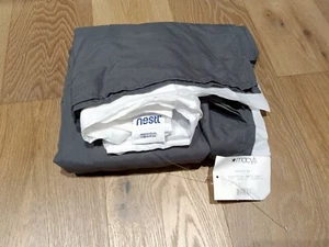 Nesti Queen Bettrock, 100% Mikrofaser, weiß grauer Besatz, QUEEN - Bild 1 von 4