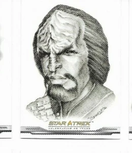 Star Trek 40th Anniversary FP14 Lieutenant Worf Bridge Crew ArtiFEX Portraits - Bild 1 von 1