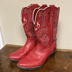 Justin Boots Stock #2555JR Size 1 1/2D - Picture 1 of 12