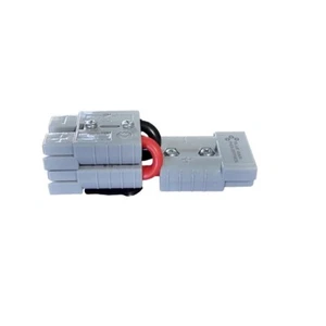 Blue Bar 2 to 1, 50amp Anderson Style Plug Mini Adaptor - Picture 1 of 3