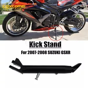Adjustable CNC Aluminum Kickstand Side Stand For Suzuki GSXR1000 600 750 07-2008 - Foto 1 di 12