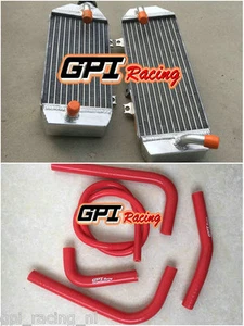 Aluminum Radiator+hose FOR KAWASAKI KX250F KXF250 KXF 250 2017 2018 2019 17 18 - Picture 1 of 7