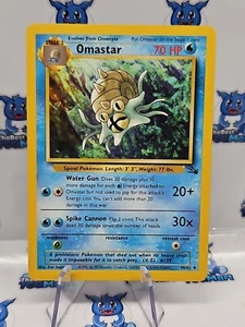 Omastar - 40/62 - Fossil - Pokemon - MP - Picture 1 of 2