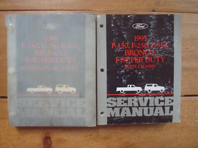 1995 Ford F-150, F-250, F-350, Bronco, F-Super Duty Service Manuals - Image 1 of 4