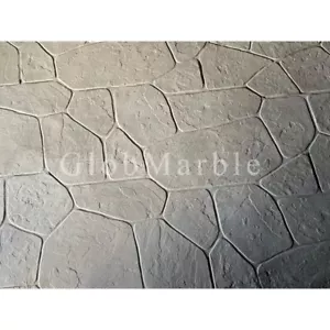 Alfombrillas para estampillas de hormigón SM 1923 piedra de pizarra aleatoria, 56" x 35" - Imagen 1 de 11