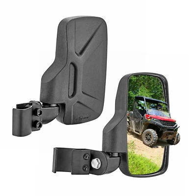WEISEN Breakaway Side Rear View Mirrors For Polaris Ranger XP 900 1000 2013-2025 - Image 1 of 4