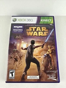 Kinect Star Wars (Xbox 360 2012) CIB Teen - Working - Lucasarts - Picture 1 of 3