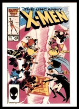 Comic Images - Uncanny X-Men 1990 - Series 2 Card - Issue #208 01/08/86 No. 34