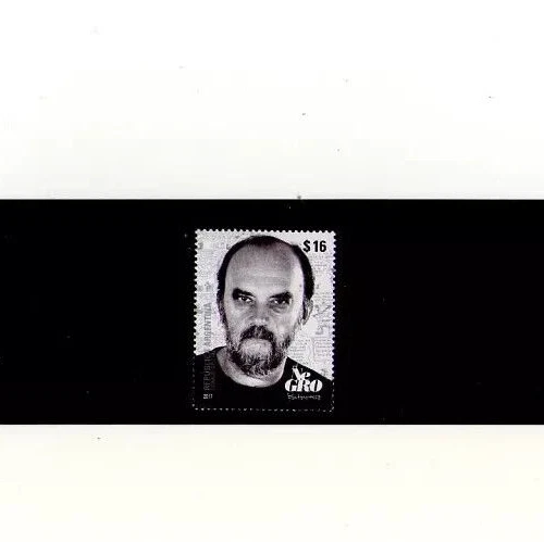 ARGENTINA STAMPS 2017 CELEBRITIES EL NEGRO FONTANARROSA MINT MNH - Image 1 of 1