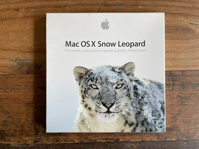 #10038:Apple Mac OS X Snow Leopard v10.6. DVD. Reatil. English - Bild 1 von 2