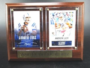 Andrew Luck Indianapolis Colts Holz Wandbild 20 cm,Plaque NFL Football - Picture 1 of 3