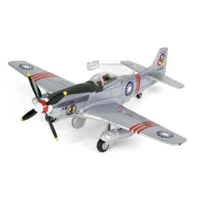 MODELLINO AEREO STATICO FORCES OF VALOR MUSTANG P-51D ROCAF AIRCRAFT 4TH 1/72 - Immagine 1 di 4
