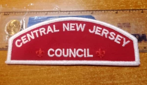 BSA Central New Jersey Council, NJ. CSP, T-1 first reg. issue, r/w style (pp) - Picture 1 of 2