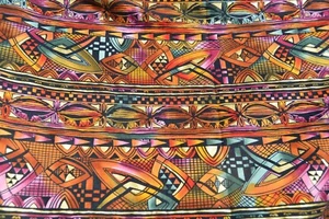 1.25 yards Serengheti fabric by Peter Pan Cotton 44" wide - Picture 1 of 2