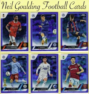 Topps Cromo ☆ Competiciones UEFA CLUBES 2022-23 - EDICIÓN ZAFIRO ☆ Tarjetas - Imagen 1 de 45