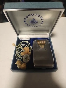 Vintage SONOTONE 200 Hearing Aid Untested In Original Case See Pictures - Picture 1 of 14
