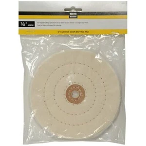 Master Mechanic 160525 6 -Inch Cushion Sewn Buffing Pad - Picture 1 of 1