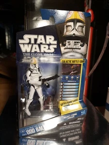 Star Wars The Clone Wars Animated CW14 clone pilot odd ball 3.75" Figure Hasbro - Picture 1 of 6