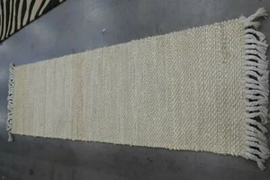 IVORY / IVORY 2'-3" X 8' Loose Threads Rug, Reduced Price 1172615460 NF550B-28 - Picture 1 of 4