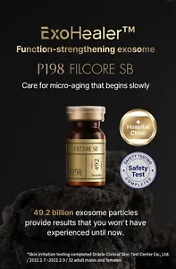 Mega EXSOME P198 ExoHealer SB - 1vial Exosome Skin Booster《Authentic100%》 - Picture 1 of 9