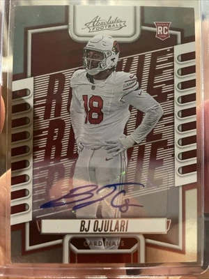 2023 Panini Absolute - Rookies BJ Ojulari #167 Signatures (AU, RC) - Image 1 of 2